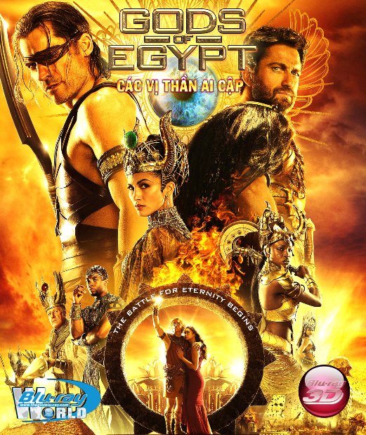 D287.Gods of Egypt 2016 - Các Vị Thần Ai Cập 3D25G (DTS-X 7.1)
